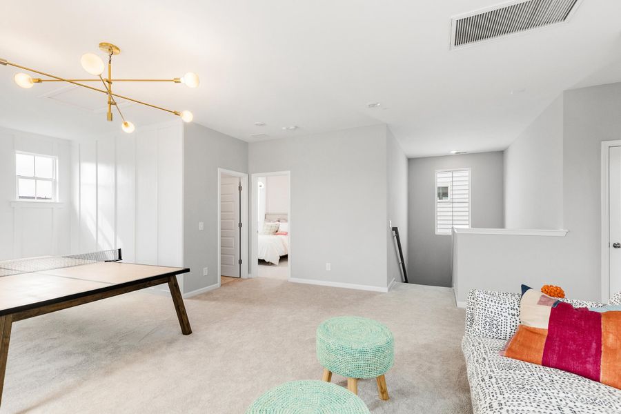 Furnished interior view inside a new home in , Summerville (Image 19).