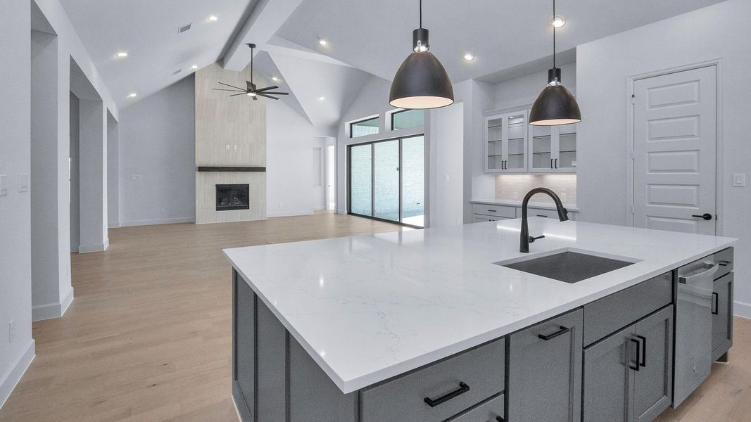 Furnished interior view inside a new home in Briarley, Montgomery (Image 8). Furnished interior view inside a new home in Briarley, Montgomery (Image 8).