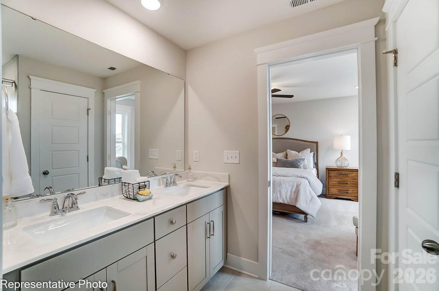 Furnished interior view inside a new home in Harrisburg Village, Harrisburg (Image 16).