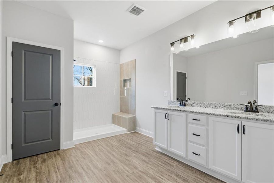 Furnished interior view inside a new home in Serenity, Hapeville (Image 9). Furnished interior view inside a new home in Serenity, Hapeville (Image 9).