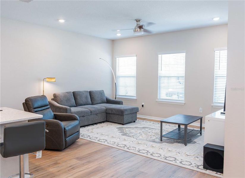 Furnished interior view inside a new home in , St. Cloud (Image 10). Furnished interior view inside a new home in , St. Cloud (Image 10).