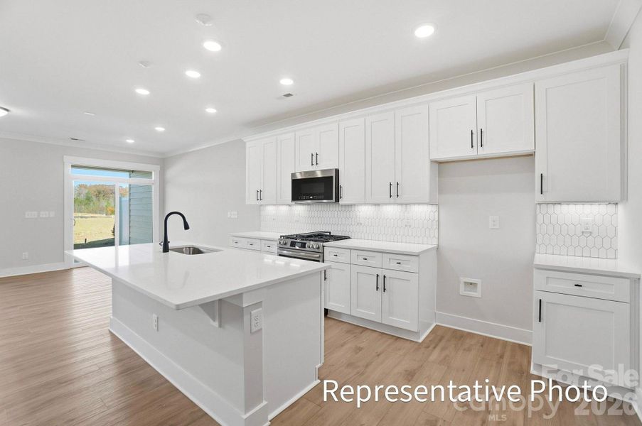 Furnished interior view inside a new home in Harrisburg Village, Harrisburg (Image 10).