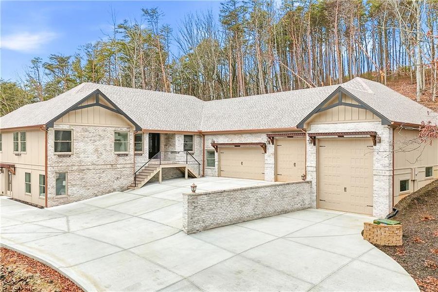 Front exterior of a new home in , Jasper, GA, highlighting curb appeal (Image 26). Front exterior of a new home in , Jasper, GA, highlighting curb appeal (Image 26).