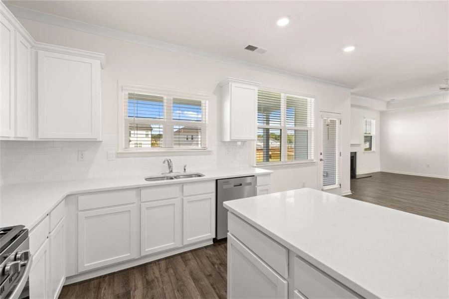 Furnished interior view inside a new home in Independence, Loganville (Image 4).