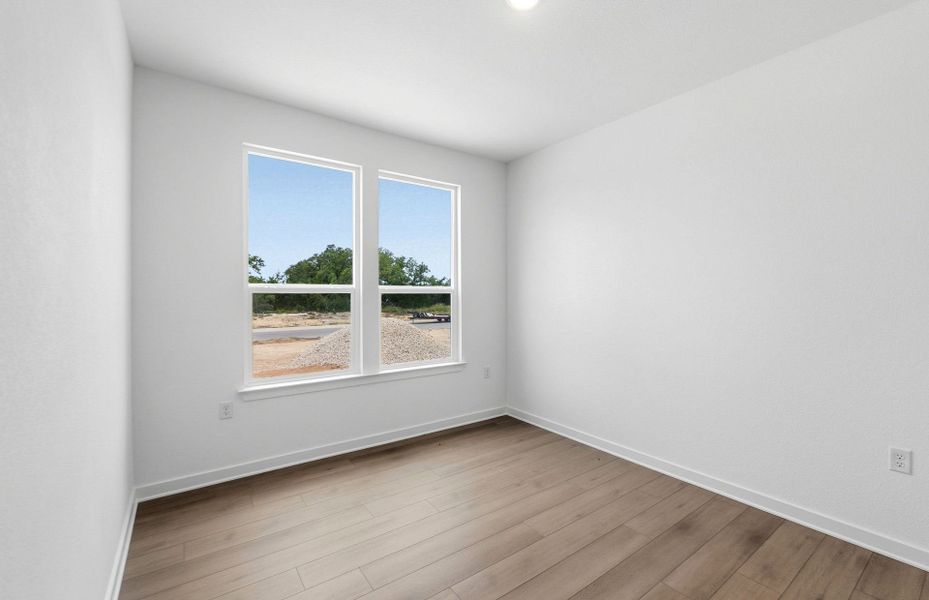 Spacious, unfurnished interior of a new home in Sun City Texas, Georgetown (Image 35). Spacious, unfurnished interior of a new home in Sun City Texas, Georgetown (Image 35).