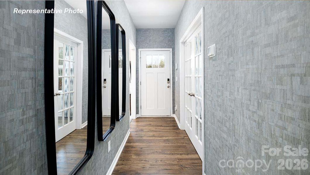 Spacious, unfurnished interior of a new home in Secrest Commons, Monroe (Image 20).