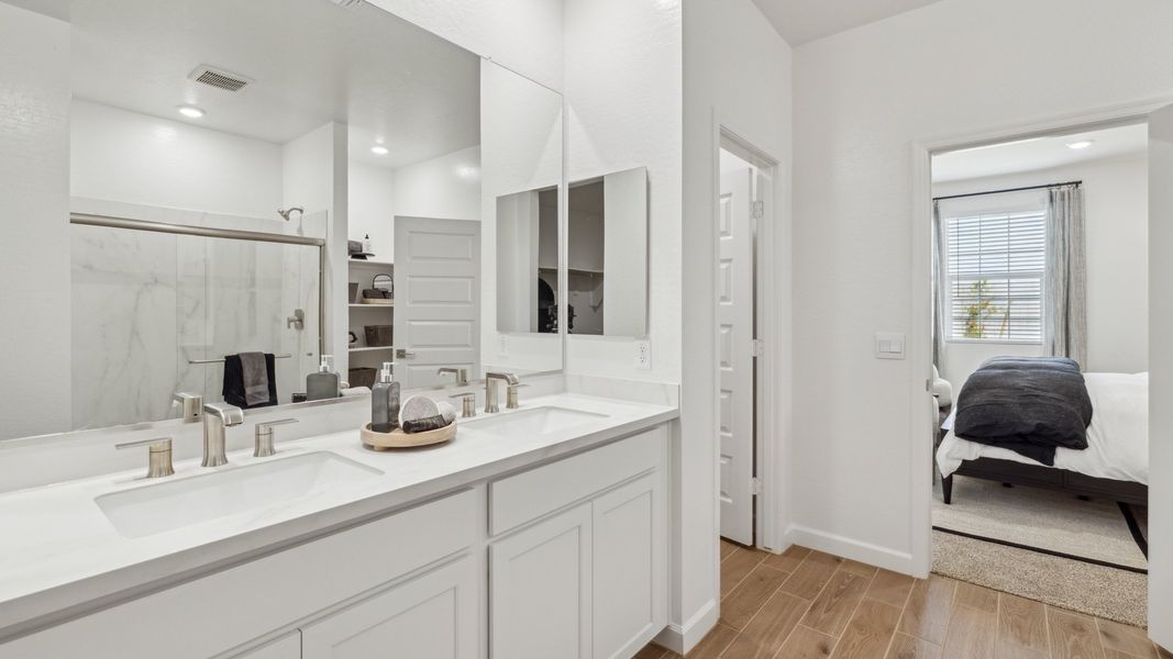 Furnished interior view inside a new home in Remington, Buckeye (Image 23).