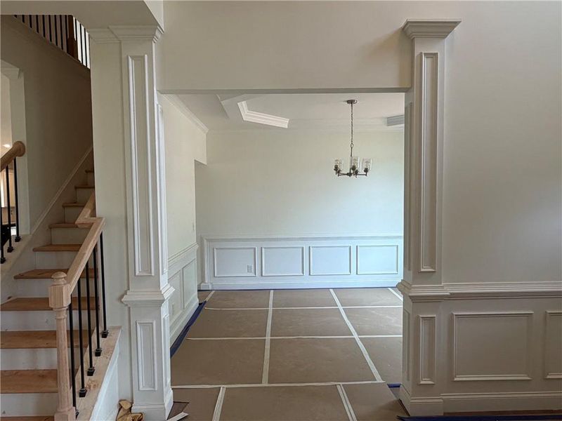 In-progress construction of a new home in , Covington, GA (Image 32).