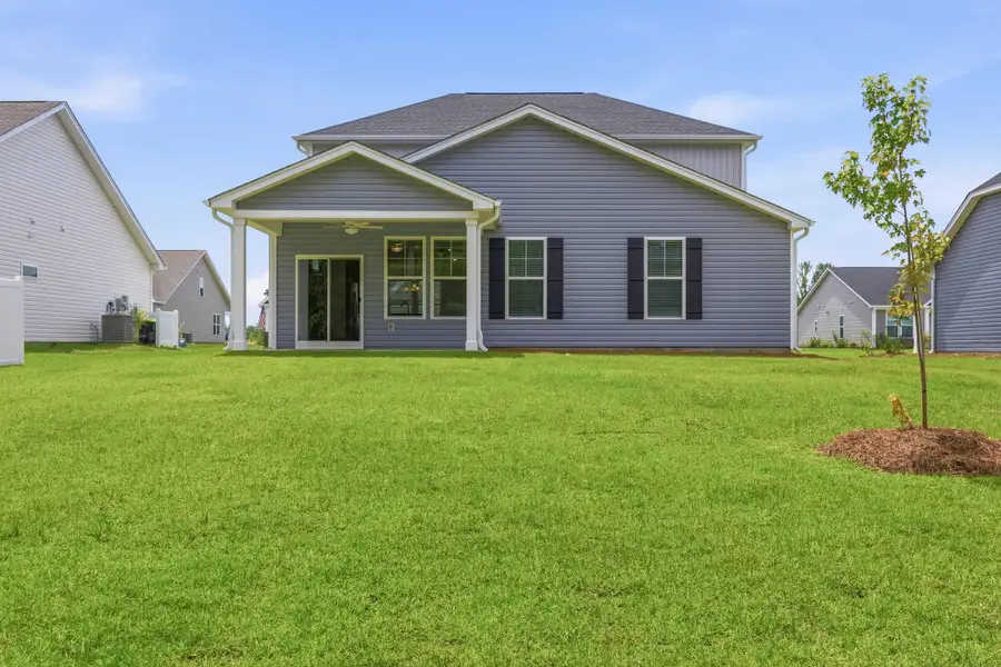 Exterior details and patio area of a home in Westfield, Conway (Image 3).