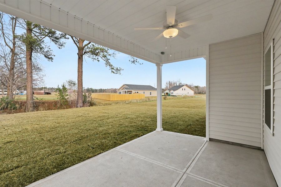 Exterior details and patio area of a home in Garden Grove, Conway (Image 3).