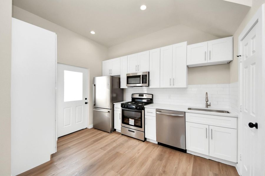 Furnished interior view inside a new home in , Houston (Image 11).
