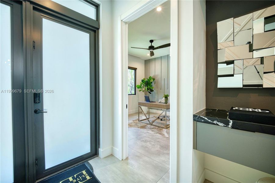 Furnished interior view inside a new home in , Fort Lauderdale (Image 12).