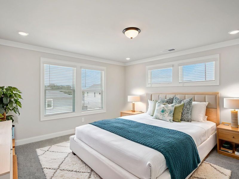 The Lexington floorplan with the Elegant Minimalism Linen interior package.