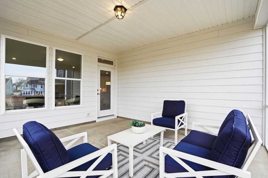 Exterior details and patio area of a home in Harmony, Harrisburg (Image 32).