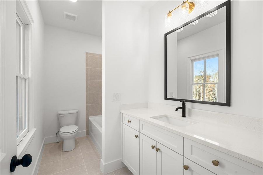 Furnished interior view inside a new home in , Ball Ground (Image 15).