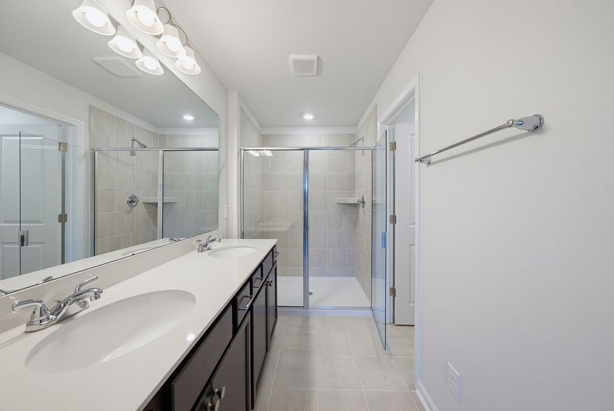 Furnished interior view inside a new home in Sweetbrier, Durham (Image 13).