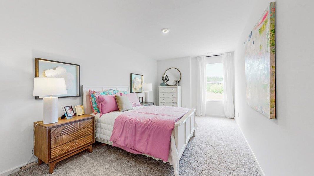 Representative furnished interior of a home built from the The Elston by D.R. Horton in Palm Coast Homesites, Palm Coast (Image 17).