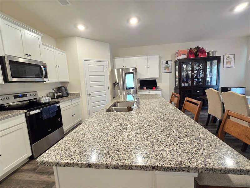 Furnished interior view inside a new home in Oakchase at Hampton, Hampton (Image 13).
