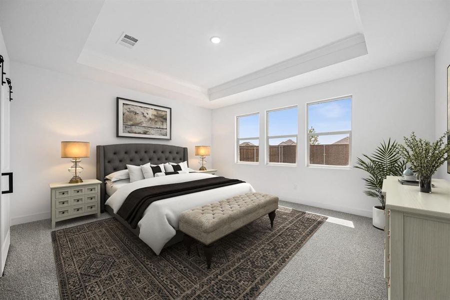 Furnished interior view inside a new home in Elevon, Lavon (Image 7). Furnished interior view inside a new home in Elevon, Lavon (Image 7).