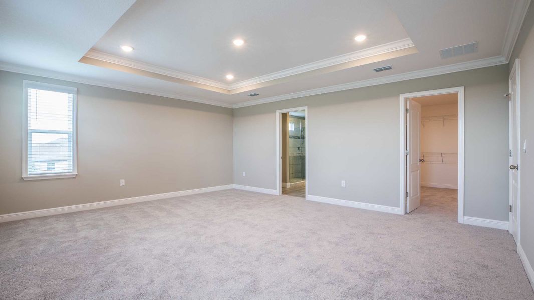Representative unfurnished interior of a home built from the Columbus by Maronda Homes in Bella Estates, Plant City (Image 17).