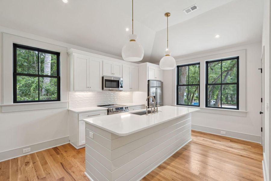 Furnished interior view inside a new home in , Johns Island (Image 53).