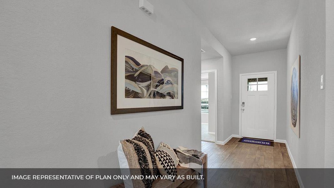 Furnished interior view inside a new home in Watermill, Uhland (Image 6).