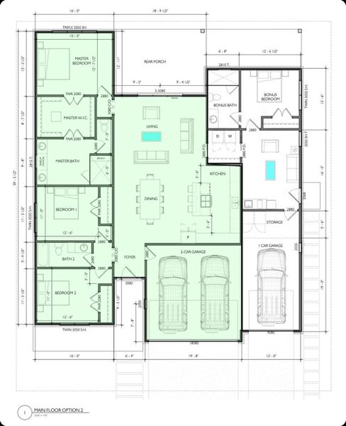 2D floor plan layout of this home in , Palm Bay, FL (Image 6).
