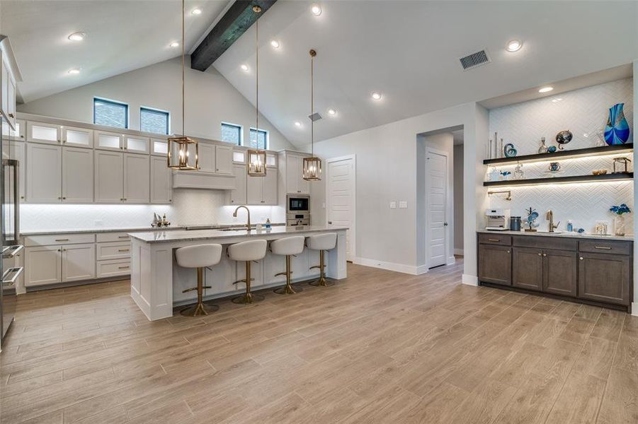 Furnished interior view inside a new home in Somerset Park, Rockwall (Image 7).