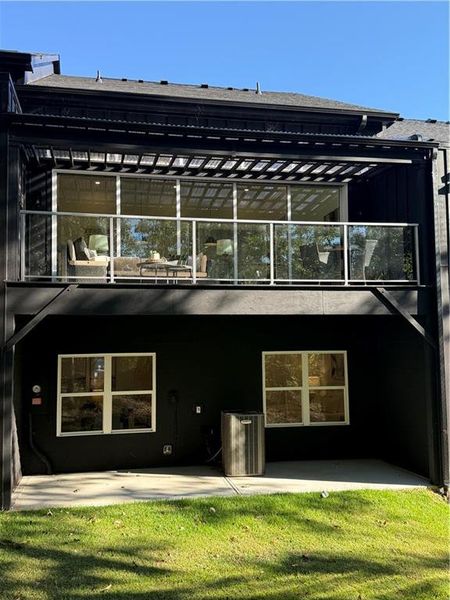 Exterior details and patio area of a home in , Waleska (Image 22).