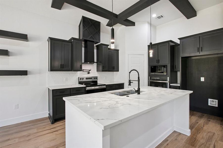 Furnished interior view inside a new home in , Fort Worth (Image 3).