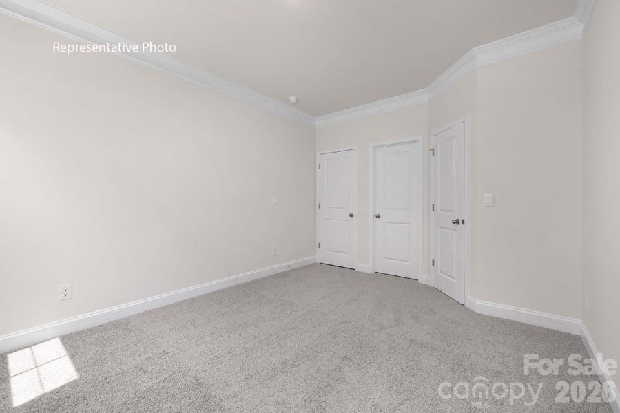 Spacious, unfurnished interior of a new home in Sanctuary at Southgate, Indian Trail (Image 20).