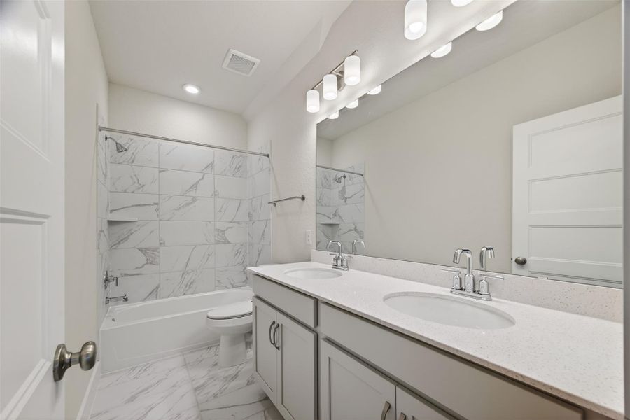 Furnished interior view inside a new home in , Richmond (Image 15). Furnished interior view inside a new home in , Richmond (Image 15).