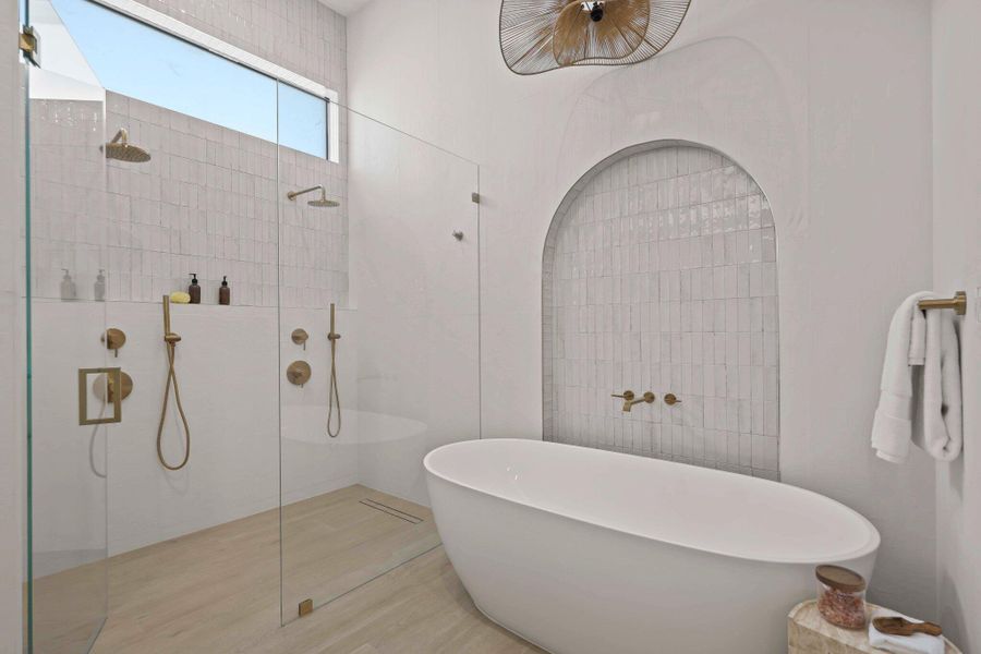 Furnished interior view inside a new home in , Delray Beach (Image 63). Furnished interior view inside a new home in , Delray Beach (Image 63).