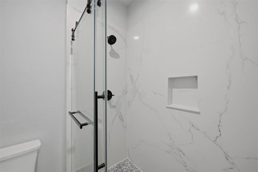 Close-up of interior finishes inside a home in , Sherman (Image 12).