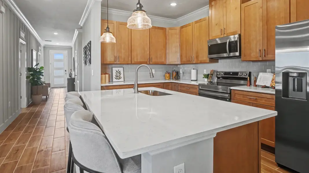 Representative furnished interior of a home built from the Sheffield by Maronda Homes in Coastal Communities, Edgewater (Image 14).