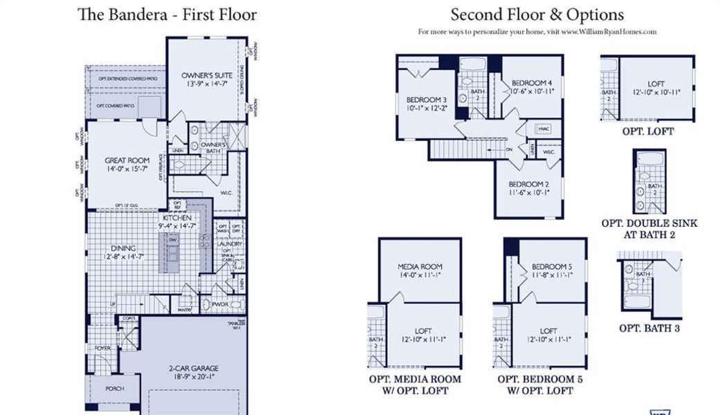 The Bandera Floorplan