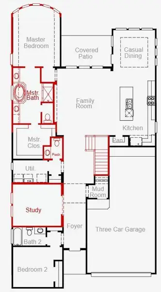 2D floor plan layout of this home in Valencia, Manvel, TX (Image 2). 2D floor plan layout of this home in Valencia, Manvel, TX (Image 2).