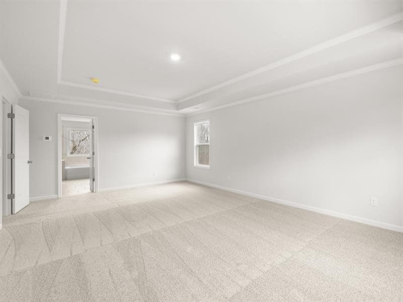 Spacious, unfurnished interior of a new home in Butner Estates, South Fulton (Image 36).