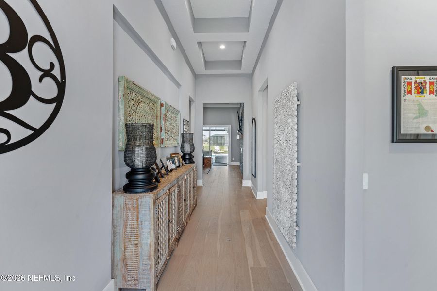 Furnished interior view inside a new home in Marshes of Madeira, St. Augustine (Image 17). Furnished interior view inside a new home in Marshes of Madeira, St. Augustine (Image 17).