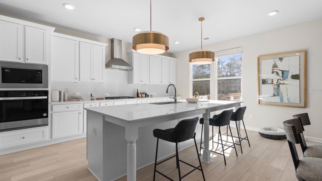 Furnished interior view inside a new home in Abbotts Crossing, Conyers (Image 7).