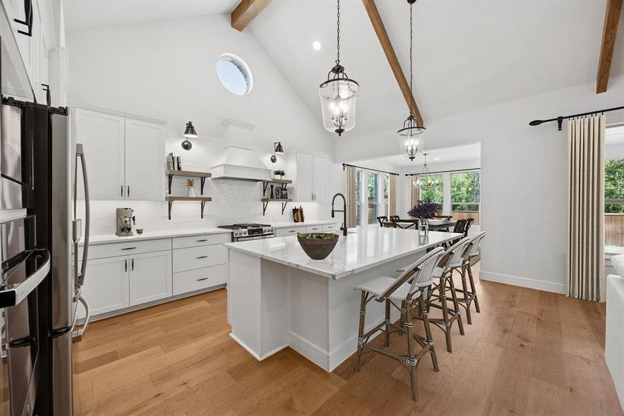 Furnished interior view inside a new home in Lincoln Pointe, Van Alstyne (Image 13). Furnished interior view inside a new home in Lincoln Pointe, Van Alstyne (Image 13).