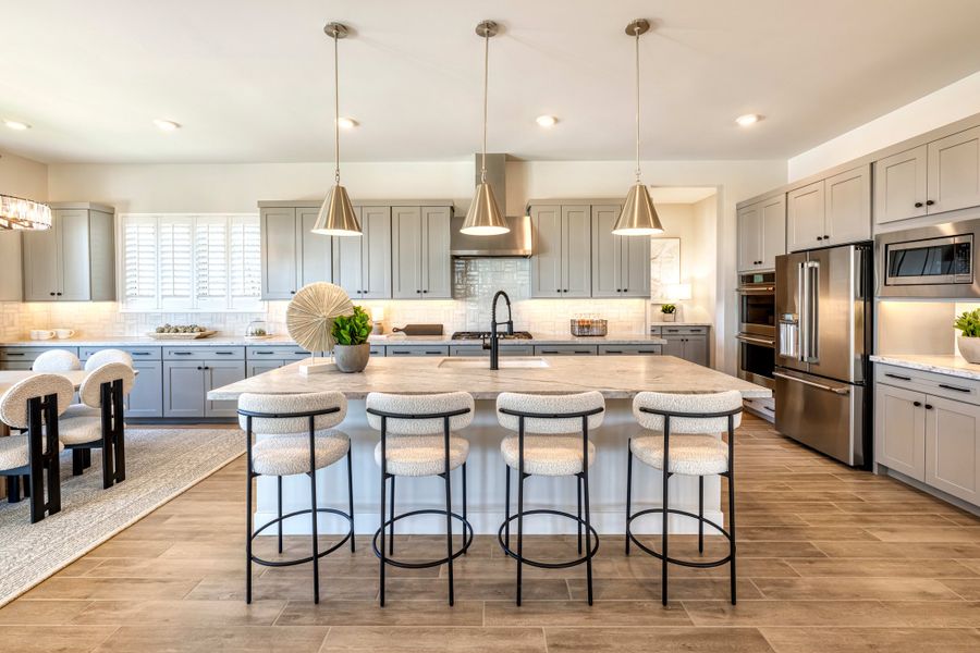 Representative furnished interior of a home built from the Grove 50-3 by Tri Pointe Homes in Soleo, San Tan Valley (Image 4).