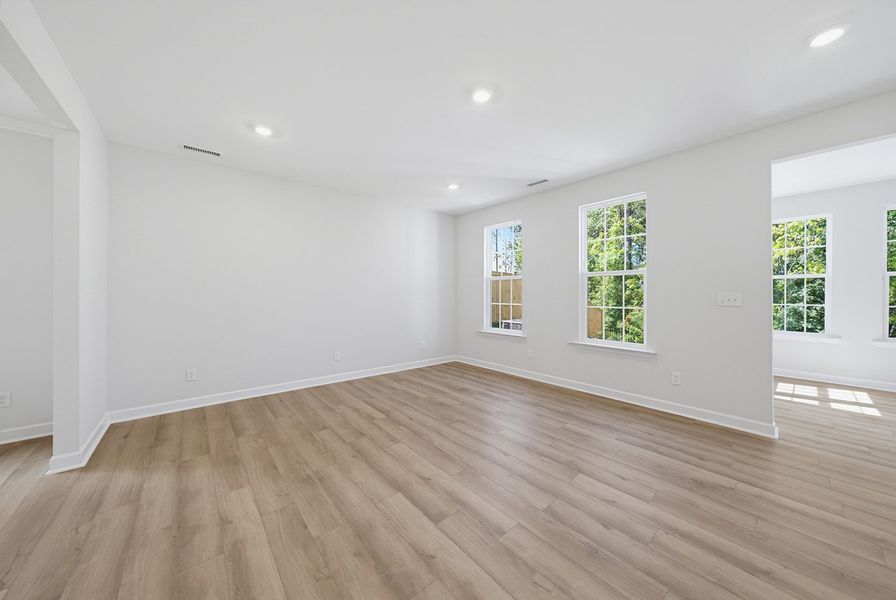 Spacious, unfurnished interior of a new home in Sweetbrier, Durham (Image 16).