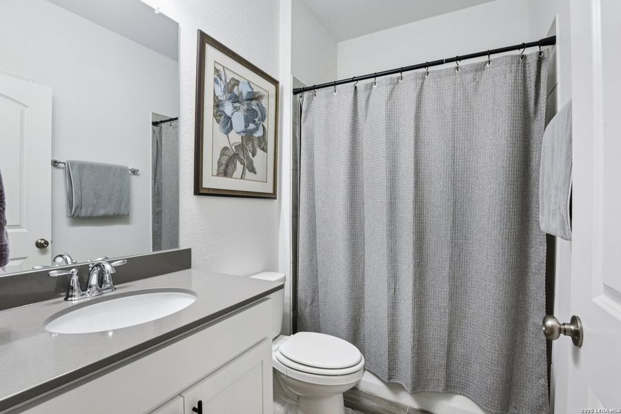 Furnished interior view inside a new home in Davis Ranch, San Antonio (Image 26).