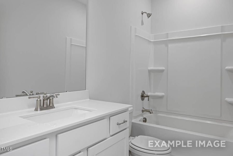 Furnished interior view inside a new home in Tobacco Road, Angier (Image 9).