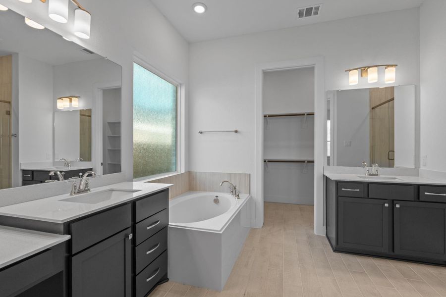 Furnished interior view inside a new home in Attwater, Waller (Image 8). Furnished interior view inside a new home in Attwater, Waller (Image 8).