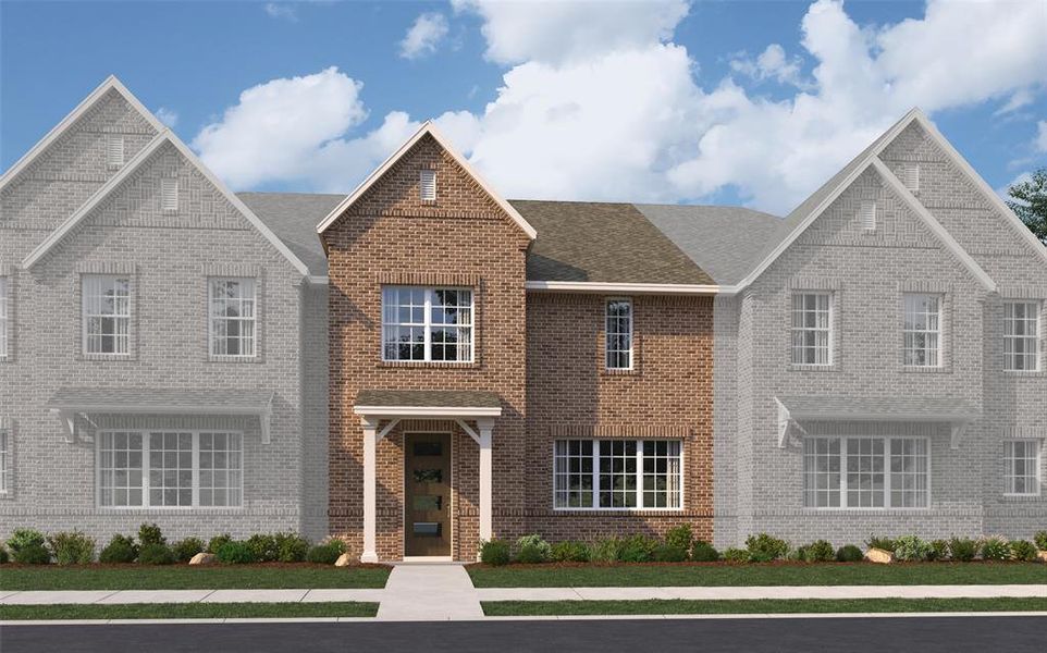 Elegant and sophisticated living await you in our beautiful lock and leave homes now available in Trinity Falls!