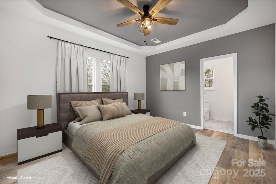 Furnished interior view inside a new home in , Shelby (Image 10).