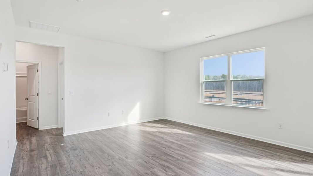 Spacious, unfurnished interior of a new home in The Landing at Winston Pointe, Clayton (Image 11). Spacious, unfurnished interior of a new home in The Landing at Winston Pointe, Clayton (Image 11).