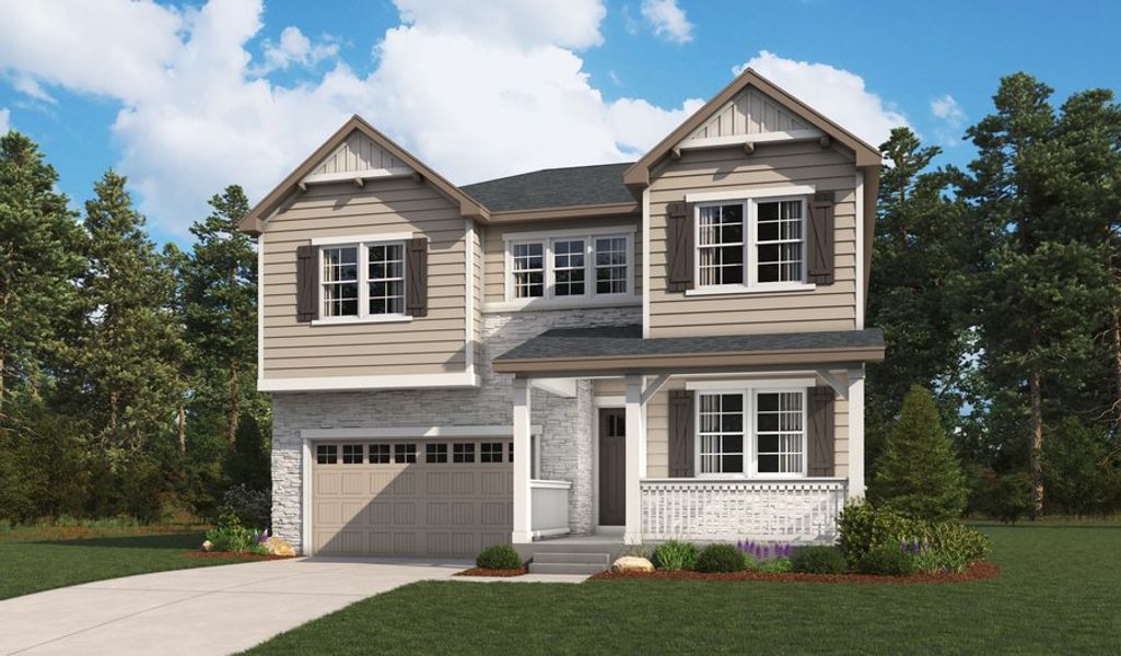 Sage-D658-OverlandRanch Elevation D
